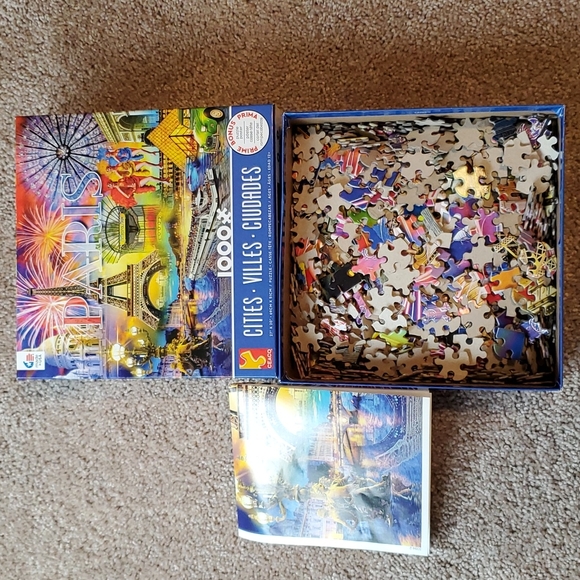 Puzzles CEACO Paris and London both with Bonus Poster - Picture 2 of 5